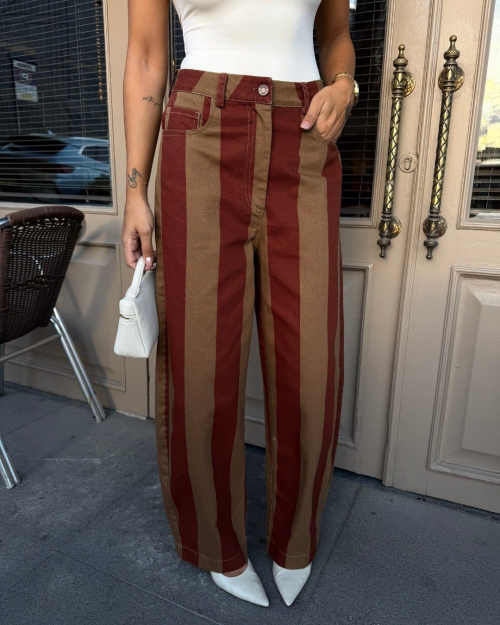 MC1037 Palazzo Jean pantolon - Görsel 2
